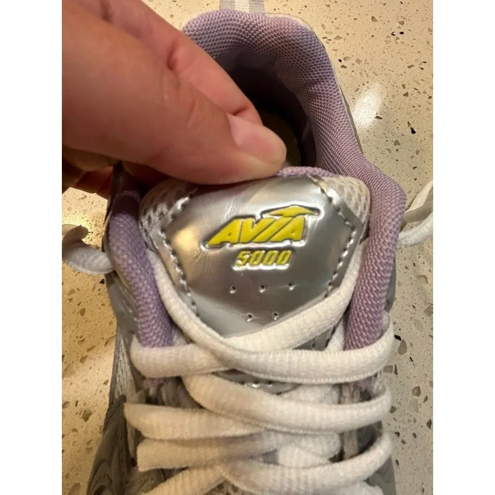 Avia 5000 Women's Sneakers Size 8.5 – Silver Gray Purple